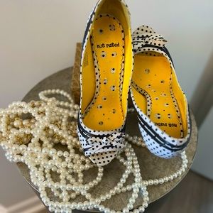 Not Rated Polka Dot Peep Toe Pumps